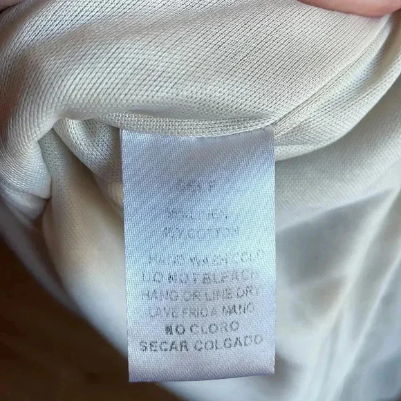 Linen and Cotton Gathered Waist Dress with Embroidery Detail - Picture 5 of 5